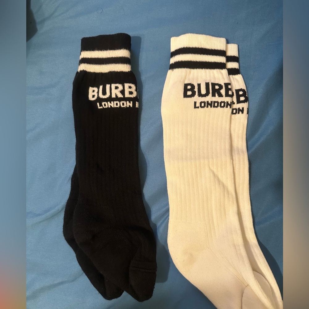 2pk Burberry Kids Socks